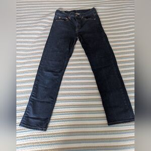 GAP Men's Dark Blue Straight Jeans